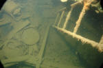 the htms pangan kitchean is where any good diver would look for a good selection of dishes to add to his ceramic collection.